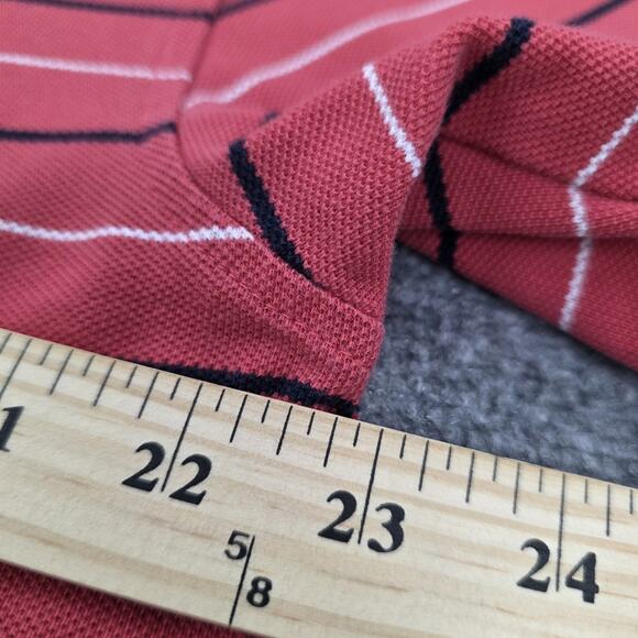 Brooks Brothers Polo Shirt Mens Large Striped Performance Original Fit Classic - Picture 5 of 16